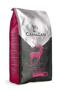 Беззерновой сухой корм Canagan для котят и кошек с уткой, олениной и кроликом Grain Free Country Game for Cats