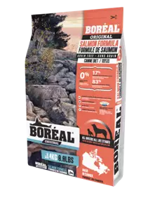 Беззерновой сухой корм BOREAL ORIGINAL для щенков и собак всех пород с лососем ALL BREEDS/ALL LIFE STAGES/SALMON FORMULA