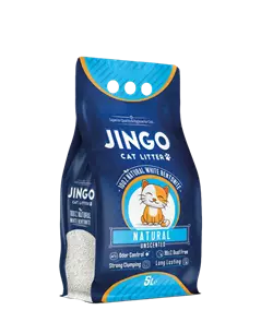 Комкующийся наполнитель Jingo Natural без ароматизатора 5 л
